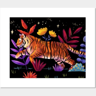 Bengal Tiger Posters and Art